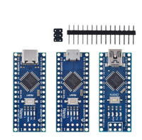 Carte de développement FYX Mini Type-C Micro USB Nano 3.0 Atmega328P avec bootloader CH340 compatible contrôleur Nano