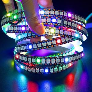 Dream Color Smd 5050 5V 12V <span class=keywords><strong>5M</strong></span> impermeable direccionable Digital WS2812 WS2812b RGBW Rgbic <span class=keywords><strong>RGB</strong></span> SK6812 tira de luz <span class=keywords><strong>LED</strong></span> - Product Image 4