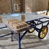 Vente directe d'usine de machines à fabriquer des briques semi-automatiques 4-35, moules à blocs de ciment et machines à briques creuses en béton