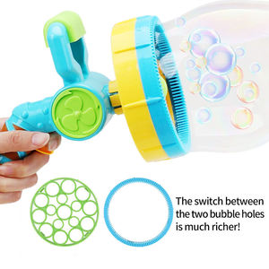 Pistola de Burbujas Eléctrica de Mano para Niños, Juguete de Burbujas de Plástico para Fiestas Infantiles, Regalos Divertidos para Niños Pequeños, para la Playa en Verano - Product Image 4