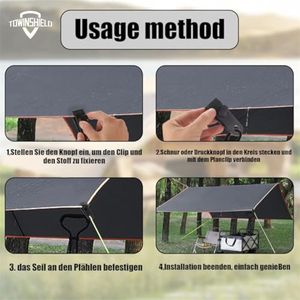 Paquete de 10 Tensores de Lona, Clips <span class=keywords><strong>para</strong></span> Lona, Clips <span class=keywords><strong>para</strong></span> Lona de Carpa, Clips Universales <span class=keywords><strong>para</strong></span> Fijación de Lona, Clips <span class=keywords><strong>para</strong></span> Carpa - Product Image 6