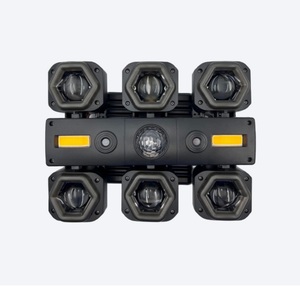 120W RGBW 4in1 mới dẫn sáu đầu di chuyển đầu laser ánh sáng vàng Dải DMX512 cho Câu Lạc Bộ bên sân khấu Disco DJ-cho ánh sáng sân khấu - Product Image 1
