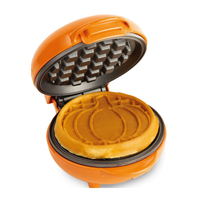Machine à mini-beignets et gaufres en forme de cœur, plaques en plastique antiadhésives, thermostat réglable, usage domestique électrique, 550W, pour enfants et familles