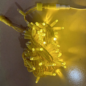 Guirnalda de Luces <span class=keywords><strong>LED</strong></span> Cálidas Amarillas con Clasificación IP67, las Más Vendidas para Decoración Navideña de Interiores, Jardines y Paisajes - Product Image 1