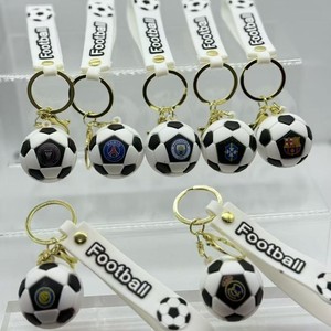 Llavero de Plástico con Bandera de Fútbol Americano DAMAI, Recuerdo de Fiesta, Colgante de Balón de Fútbol con Bandera Nacional para Fiestas Deportivas - Product Image 1