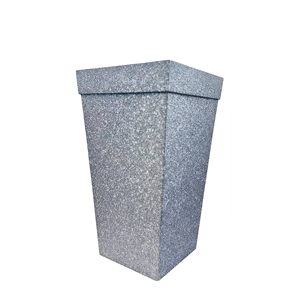 Las macetas de plástico de 14 pulgadas con macetas altas y jardines permeables son adecuadas para balcones interiores y exteriores. - Product Image 4