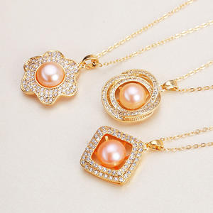 Collar de Alta Gama al por Mayor, Estilo Ins, Versátil, con Colgante de Perla de Agua Dulce, Forma de Gota de Agua, Cadena para Clavícula, Joyería Decorativa - Product Image 2