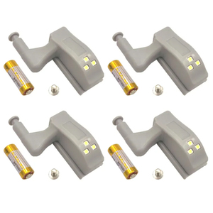 Lampe universelle à charnière intérieure à LED pour armoire à induction Lumières <span class=keywords><strong>de</strong></span> <span class=keywords><strong>placard</strong></span> à capteur Chambre à coucher Cuisine <span class=keywords><strong>Placard</strong></span> Lampe <span class=keywords><strong>de</strong></span> nuit - Product Image 1