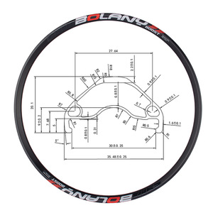 Juego de Ruedas para Bicicleta de Montaña Money, 27.5-29 Pulgadas, Aleación de Aluminio, Llantas de Doble Capa, Eje Pasante Boost, Freno de Disco - Product Image 4