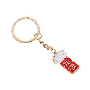 Porte-clés en alliage de zinc de Miami personnalisables en gros, légers et résistants, cadeaux et souvenirs - Product Image 2