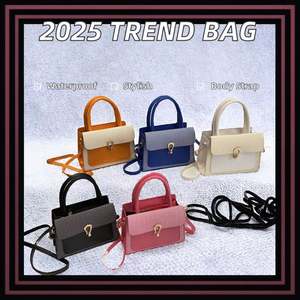 Bolso bandolera de PU impermeable con forma de corazón para mujer, estilo fresco 2022, moderno y bonito minibolso de un solo hombro. - Product Image 2