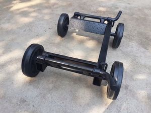 Ruote Ausiliarie per Carro Attrezzi, Accessorio per Rimorchio, Ruote Stabilizzatrici per Spostamento Auto, Ruote di Recupero, Ricambio per Veicoli di Soccorso Stradale - Product Image 3