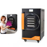 Kleine Mini-vriesdroger voor thuisgebruik, 4 kg batch, voor fruit & groenten, 4-bakken vacuümlyofilisator