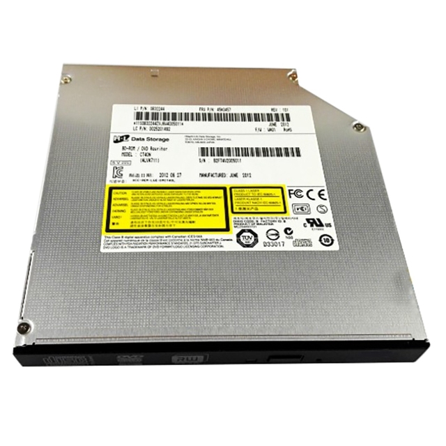 12.7MM SATA Serial Built-In Optical Drive for HL GTA0N CD-RW Writer DVD RW Burner Drive for Dell ASUS Acer Laptop