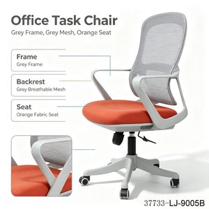 High Back Mesh <b>Office</b> <b>Chair</b> Ergonomic <b>Swivel</b> Computer <b>Chair</b> with Headrest Adjustable Armrest Tilt 37733-LJ-6018 - Product Image 6