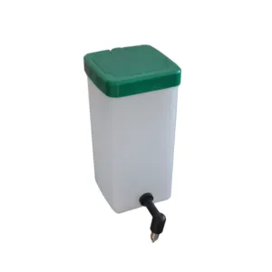Square 1L Bottle For Rabbit Drinking Nipple of Poultry Farming Equipment