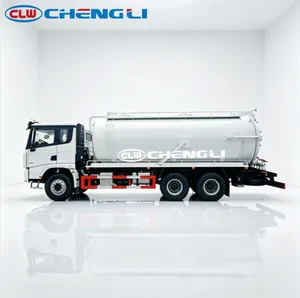 รถบรรทุกดูดตะกอน Shacman 375 แรงม้า 6x4 รถบรรทุกถังดูดตะกอน รถบรรทุกถังเก็บน้ำเสียอุตสาหกรรม - Product Image 3