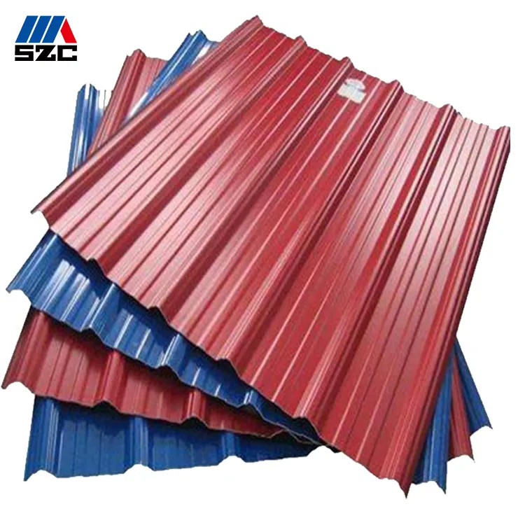 Nuevo perfil color galvalume IBR roofing hoja 712mm/Sudáfrica popular IBR roofing hoja/color galvalume trapezoidal roofing