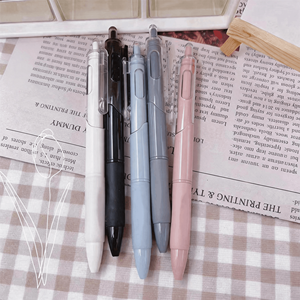 Custom Logo Plastic Quick Dry <b>Retractable</b> Ballpoint <b>Pen</b> Smooth Writing UV Printing Promotional Corporate Gift - Product Image 4