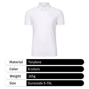 Nouveaux polos de travail à manches courtes pour hommes et femmes pour l'été, vêtements de bureau pour entreprises - Product Image 4