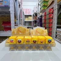 Jouet Squishy Populaire au Fromage Croustillant, Jouet Anti-Stress à Presser Doux, Jouets Fidget à Expressions Amusantes, Remplisseurs de Sacs Cadeaux, Cadeaux