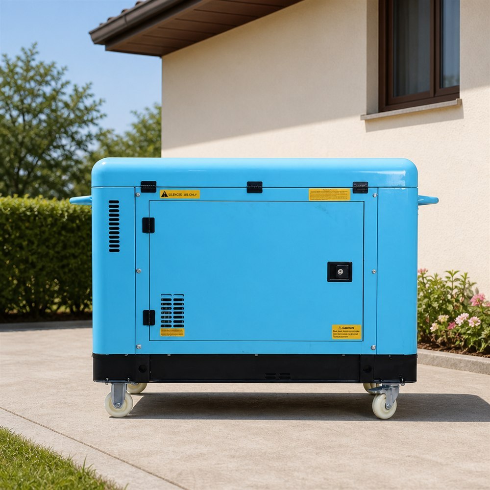 Silent Soundproof Gasoline Generator Set For Home Use Household Backup Power Genset
