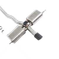 Système d'échappement à soupape haute performance en acier inoxydable Catback pour BMW MINI F66 2.0T 2025 Compatible