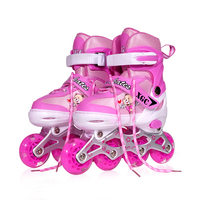 Prix d'usine, vente chaude, en stock, patins à roulettes clignotants pour garçons et filles, patins à roulettes en ligne pour enfants