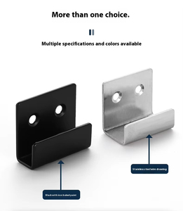 Soportes de Esquina en Forma de U de Acero Inoxidable Marca GQK Personalizados con Cierre Suave, Gancho Colgante y Hebilla para Exhibición de Azulejos Cerámicos, para Agujeros de 5mm - Product Image 2