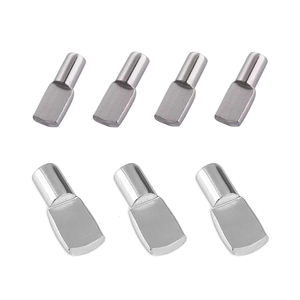 Usine en gros Armoire à meubles Meubles reliant les goupilles de support d'étagère en acier au carbone et zinc - Product Image 1