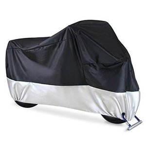 Housse de moto personnalisable en tissu Oxford durable, imperméable et indéchirable, avec trous de verrouillage pour l'extérieur, protection contre la pluie et le soleil, housse pour meubles - Product Image 4