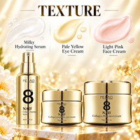 Coffret de Soins Anti-Âge au Collagène et NAD+ Marque Blanche : Sérum, Crème Contour des Yeux, Crème Visage Raffermissante et Éclatante