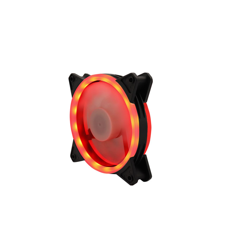 Вентилятор для компьютера 4-контактный коннектор, Охлаждающий радиатор, 15 светодиодных ламп для корпуса ПК, кулер, вентилятор