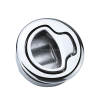Loquet à came rond en acier inoxydable 316 de qualité professionnelle pour trappe marine, quincaillerie de verrouillage pour portes de compartiments de yachts et bateaux de pêche