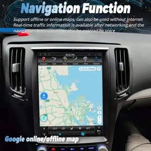 สำหรับ Infiniti G25 G35 G37 ปี 2007-2015 เครื่องเล่นวิดีโอมัลติมีเดีย Android จอติดรถยนต์ รองรับ Carplay ระบบนำทาง GPS เครื่องเสียงติดรถยนต์ - Product Image 5