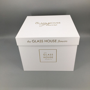 Caja de reloj de cartón, caja de entrega de flores, embalaje hecho a mano, forma personalizada, papel recubierto, marca EA - Product Image 6