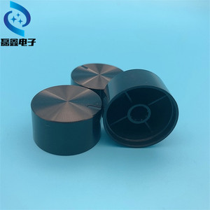 Componentes Electrónicos H, Tapa de Potenciómetro de Plástico, 25 mm de Diámetro, 13 mm de Altura, 6 mm de Diámetro Interior, para Aplicaciones Eléctricas Industriales - Product Image 1
