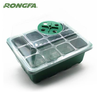 Pot à semis pour systèmes de culture domestique, boîte à semis verticale en plastique transparent, kit de plantation de graines, plateau pour plantes