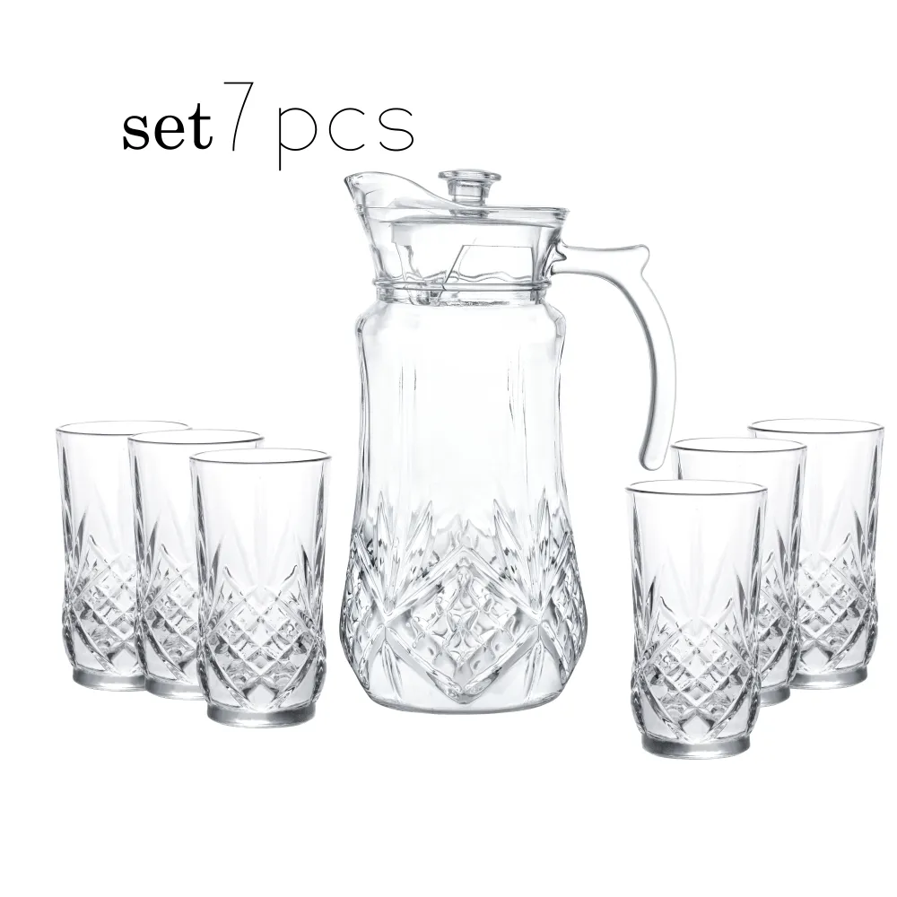 Бессвинцовый современный графин для вечеринки, посуда для барной посуды инновационного дизайна, можно мыть в посудомоечной машине, бокалы для вина с хрустальной ручкой, стеклянный кувшин для воды