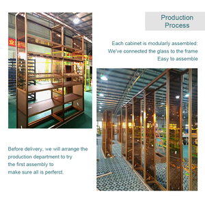 Armario Modular de Aluminio Minimalista Moderno MATA MT-HFMW01 de Foshan, Puertas Equipadas, Muebles para Dormitorio Pequeño, Uso en Alquiler - Product Image 5