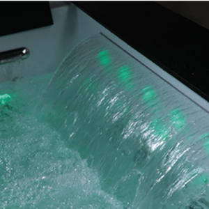 <span class=keywords><strong>Baignoire</strong></span> à remous AFFINARE de 1.9m en acrylique moderne en forme de rectangle blanc <span class=keywords><strong>baignoire</strong></span> à jet encastrée - Product Image 3