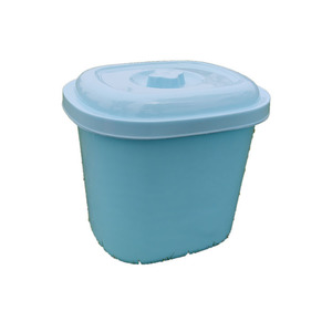 กล่องเก็บข้าวทรงสี่เหลี่ยมผืนผ้า ฝาปิดแบบผสมสี สำหรับใช้ในครัวเรือน - Product Image 5