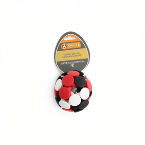 Jouet pour animaux de compagnie Tommy Circular Splicing Sphere, diamètre 7,5 cm, balle interactive pour chien - Product Image 1