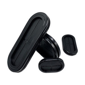 Benutzer definierte Kabel Oval Öse Fkm Nbr Epdm Silikon Gummi dichtung Blind Tülle Lochs topfen - Product Image 2