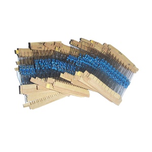 1280 pièces Kit de Résistance 0.25W 64 valeurs * 20 pièces Resistencias Pack Résistance à Film Métallique Résistance 1 <span class=keywords><strong>Ohm</strong></span>- <span class=keywords><strong>10M</strong></span> <span class=keywords><strong>Ohm</strong></span> 1/4W En Métal plateau de Tournage - Product Image 1
