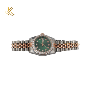 Reloj de diamantes de moissanita Premium con artesanía detallada, ideal para coleccionistas de relojes que aprecian el brillo y el rendimiento - Product Image 6