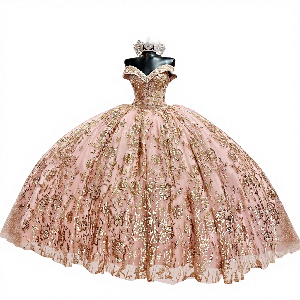 rose gold color quinceanera dresses Quinceanera Dress 321877 – Gemini Bridal