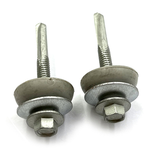 สกรูยึดหลังคาโพลีคาร์บอเนตแบบหนาพิเศษ Tek 5 แบบเจาะยาวในตัว เคลือบ Ruspert - Product Image 5