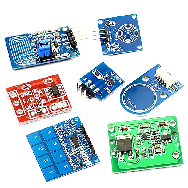 TTP223 TTP224 TTP226 MPR121 Capacitive ttp223 touch sensor ttp223 capacitive touch switch 8 channel touch sensor