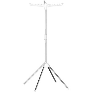 Floor Standing <b>Clothes</b> Drying <b>Rack</b> X Type Mobile Folding For Bedroom Home Balcony Use - Product Image 5
